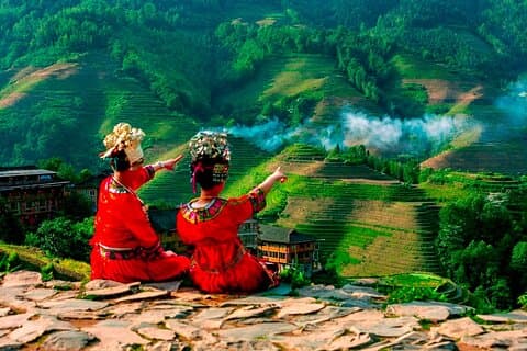 Excursión privada de un día a las terrazas de arroz de Longji desde Guilin