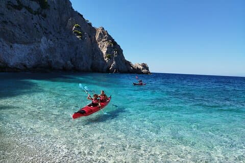 From Athens Half Day Sea Kayak Tour at the Corinthian Gulf