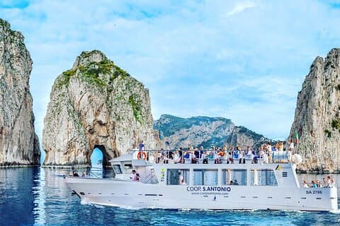 Fra Sorrento/Nerano: Capri delt tur - uten å ta opp