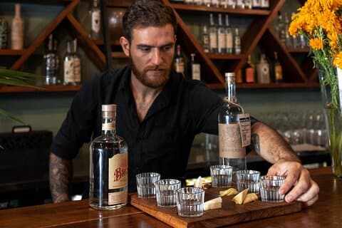 Degustazione di tequila e mezcal a Tulum con abbinamento di formaggi