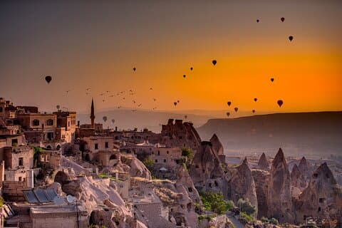 Grande affaire : Circuit semi-privé en Cappadoce, Balade en ballon, Balade en VTT