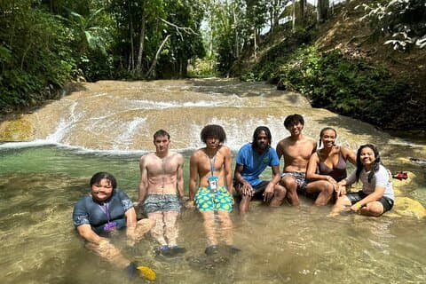 Private Benta River Falls Halbtagestour mit Transport