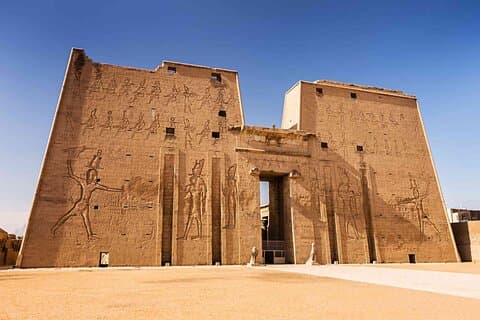 Aswan: Edfu og Kom Ombo-dagstur med Luxor Transfer