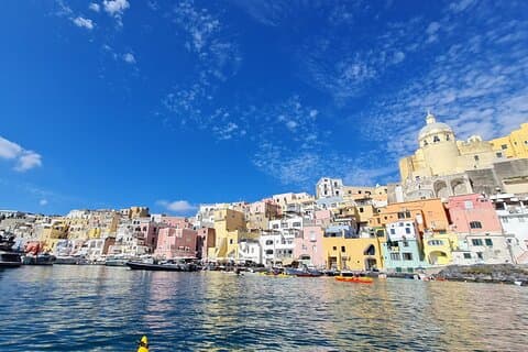 Kajaktur Procida Island hel dag (Amalfikusten)