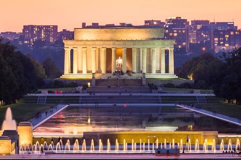 Caça ao tesouro de realidade aumentada do Washington DC National Mall