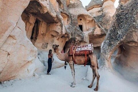 Tour di 3 giorni in Cappadocia con giro in mongolfiera e safari in cammello