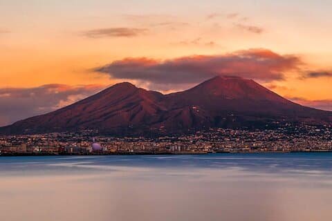 One day excursion to Pompeii and Vesuvius from Positano