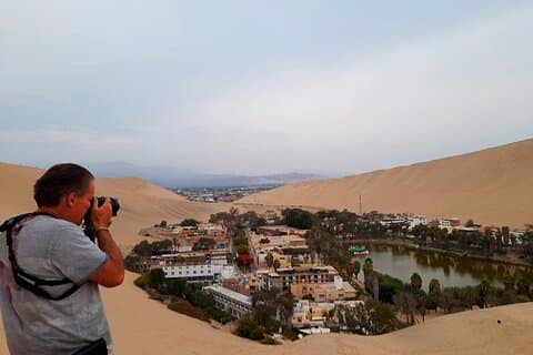 Van Lima Ballestas Eilanden Huacachina Oasis Buggy en Wijngaard