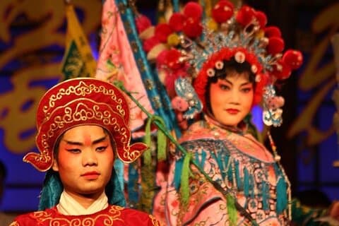 Biglietto per l'Opera di Pechino