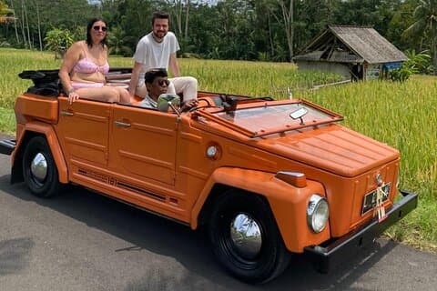 Erkunden Sie Kintamani mit dem VW Safari Open Car
