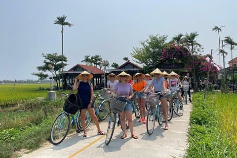 Privat cykel-, landbrugs- og madlavningskursus i Hoi An