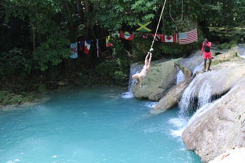 Blue Hole and River Tubing From Ocho Rios Includes Entry Fees