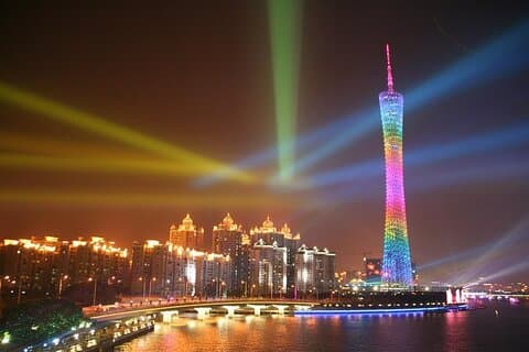 Tour de Canton et croisière sur la rivière des Perles Visite nocturne privée de Guangzhou