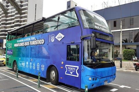 Bus Hop on - Hop off en Miraflores