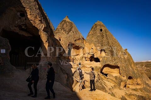 Journée complète en voiture privée et guide en Cappadoce