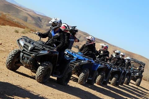 Halvdags Quad Bike Tour i Agafay-ørkenen