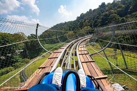 Pongyang Jungle Coaster og Zipline Chiang Mai