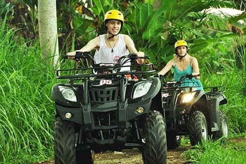 Excursion d'une journée avec Bali en VTT et Rafting