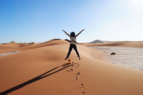 3-dagars lyx-/budgettur till Marrakech via Merouga från Fez