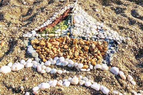 Expressiv konstterapi och mindfulnessupplevelse på Santorini!
