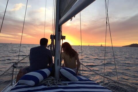 Private Cabo San Lucas Sunset Cruise on 33´ sailboat
