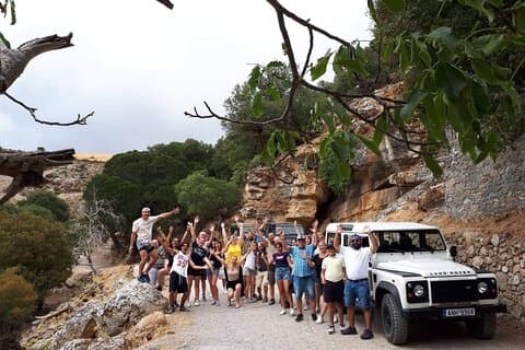 Kreta : Tripitiskloof Zuid Kreta Begeleide Jeep Safari
