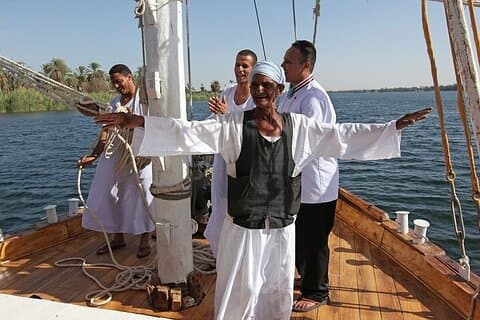 (Underbar 3-Nights Cruise & varmluftsballong från Aswan)