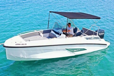 Aluguel de barco particular Abaris 23 de Alcudia
