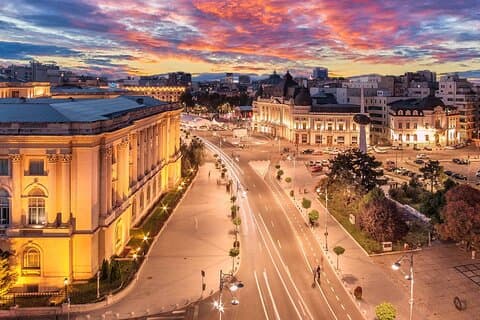 Privater Auto- und Rundgang im Stadtzentrum von Bukarest