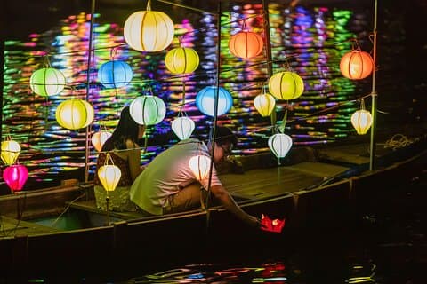 Hoi An Tour med Basket Boat Ride & Lantern Release fra Danang