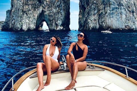 7 heures de tour en bateau privé Sorrente Capri ou Positano
