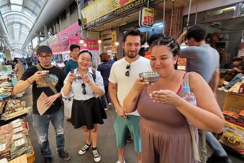 Cours de cuisine coréenne sur mesure à Busan (végétalien accepté) avec visite du marché