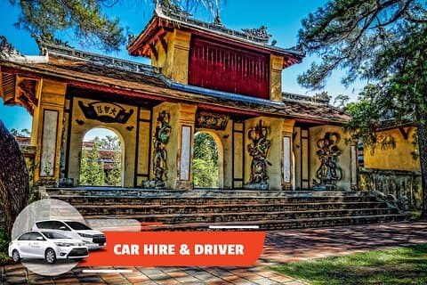 Mietwagen & Fahrer: Halbtägige Hue City Tour