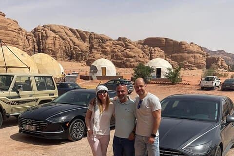 Petra, Wadi Rum & Dead Sea - 2days private tour
