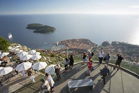 Privat halvdagstur: Dubrovnik Panorama til bakken Srd