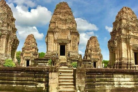 Privédag Angkor Wat-tempel en Banteay Srei-tempeltour