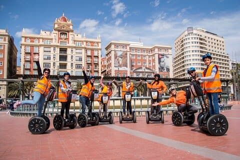 Excursão de segway pelos destaques de Málaga
