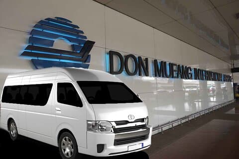Bangkok Don Mueang Airport Private Mini Van Transfer