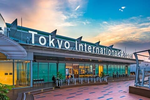 Flygplatshämtning eller avlämning i Tokyo