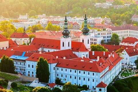 Tour privato a piedi del monastero e della biblioteca di Strahov a Praga