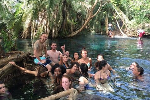 Materuni Village Waterfalls, Coffee Tour & Kikuletwa Hot Springs