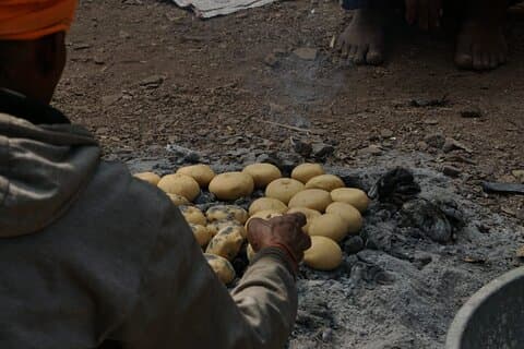 Secret Cooking Session with the bheel Tribe