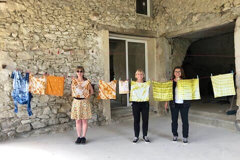 Private Introduction to plant color in Forcalquier in Provence