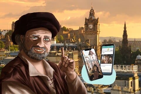 Ontdek Edinburgh door te spelen! Ontsnappingsspel - De alchemist