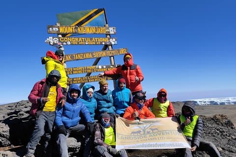 8 dages Mount Kilimanjaro klatre Lemosho rute