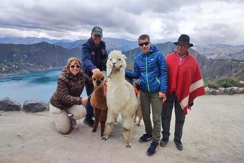 Quilotoa Crater Lake privat dagstur