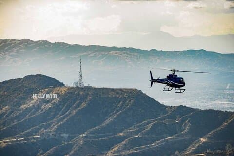Excursão privada de helicóptero romântico ao pôr do sol de 1 hora