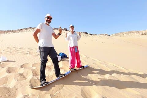 2 Stunden Sandboarding in der Wüste von Assuan