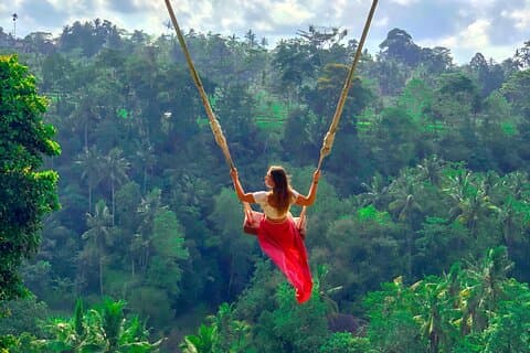 Activités Swing à Bali et forfaits touristiques Kintamani Ubud