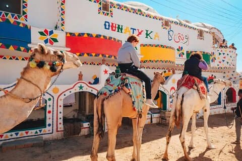 Privat Aswan Camel Riding Adventure